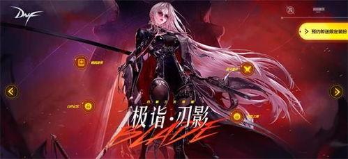 dnf最新职业爆料刃影,揭秘DNF全新职业的神秘面纱
